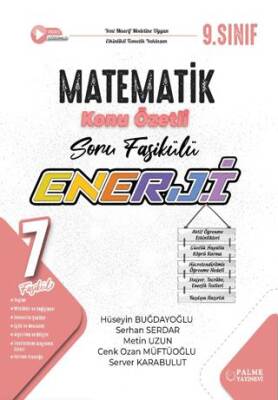 9. Sınıf Enerji Matematik Soru Fasikülleri 7 Fasikül - 1
