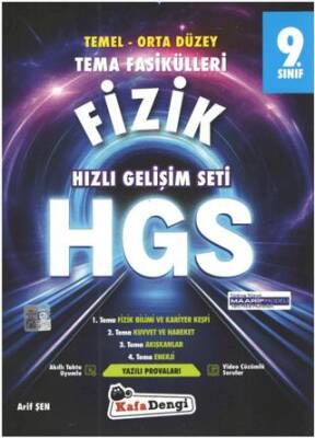 9. Sınıf Fizik HGS Tema Fasikülleri - 1