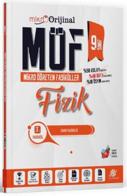 9. Sınıf Fizik MÖF Mikro Öğreten Fasiküller 3. Fasikül - 1