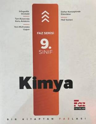 9. Sınıf Kimya Defter - 1