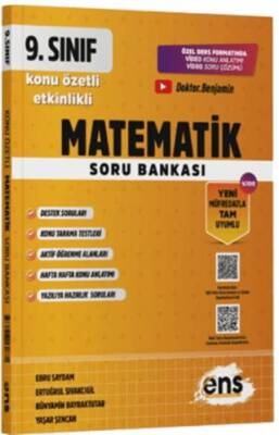9. Sınıf Matematik Etkinlikli Soru Bankası - 1