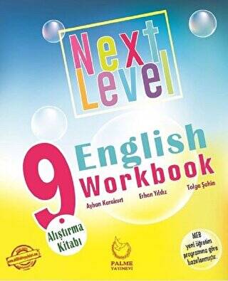 Palme Yayıncılık 9. Sınıf Next Level English Workbook Alıştırma Kitabı - 1