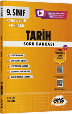 9. Sınıf Tarih Etkinlikli Soru Bankası - 1