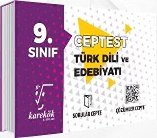 Karekök Yayıncılık 9. Sınıf Türk Dili ve Edebiyatı Cep Test - 1