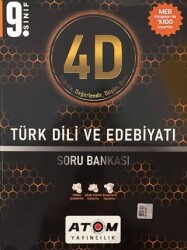 9. Sınıf Türk Dili ve Edebiyatı Soru Bankası - Atom Yayıncılık