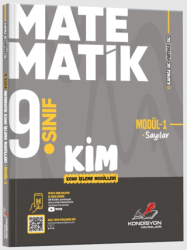 9. Sınıf Virtüöz Matematik Kim Konu İşleme Modül 1 - Kondisyon Yayınları