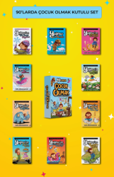 90’larda Çocuk Olmak Serisi Kutulu Set - Genç Destek