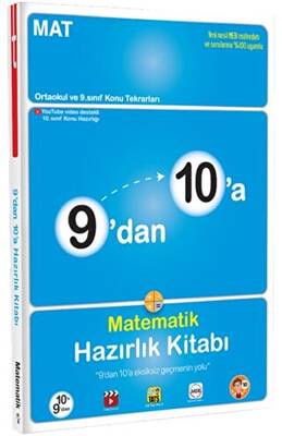 Tonguç Akademi 9`dan 10`a Matematik Hazırlık Kitabı - 1