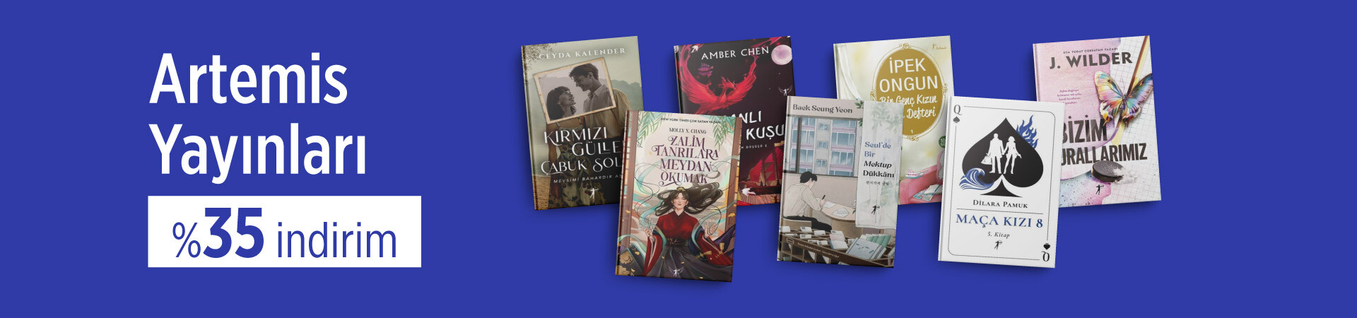 Kazandıran Bahar İndirimleri Artemis Yayınları