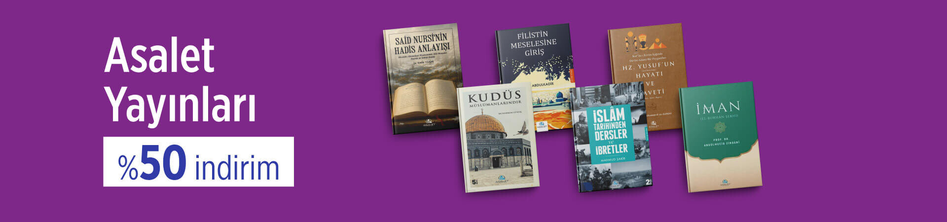 Kazandıran Bahar İndirimleri Asalet Yayınları