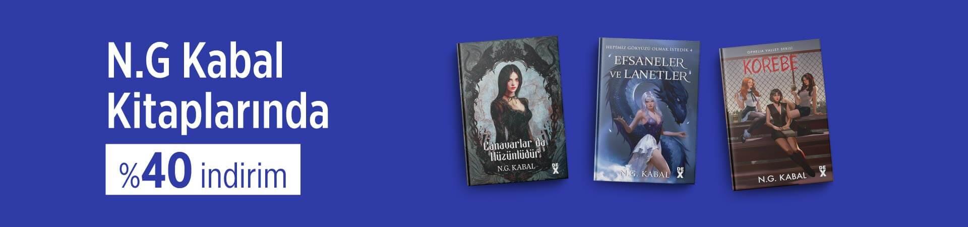 Kazandıran Bahar İndirimleri Dex Yayınevi N.G. Kabal Kitapların Yüzde 40 İndirim