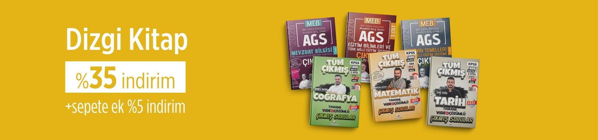 Kazandıran Bahar İndirimleri Dizgi Kitap