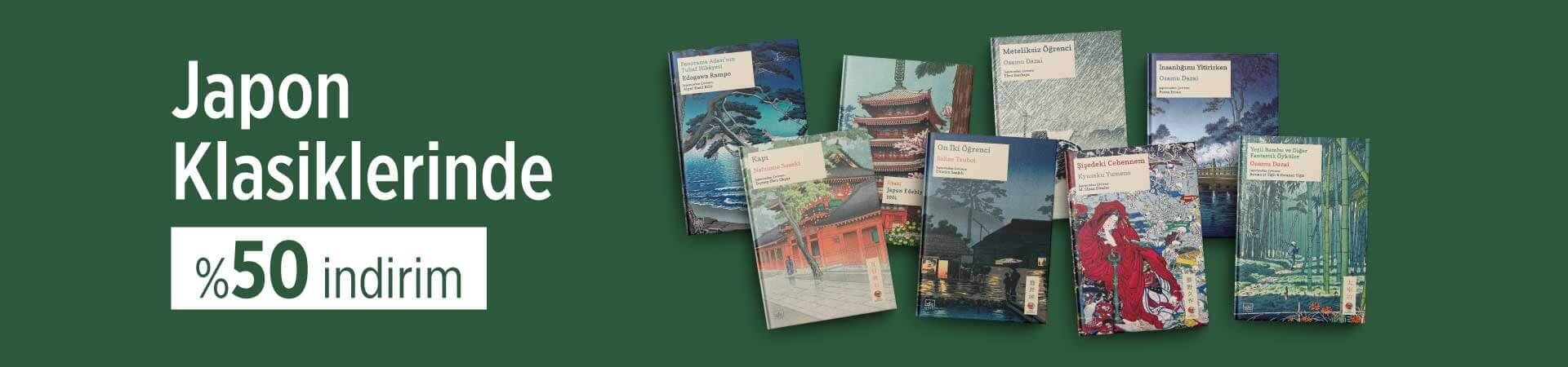 Kazandıran Bahar İndirimleri Japon Klasiklerinde %50 İndirim