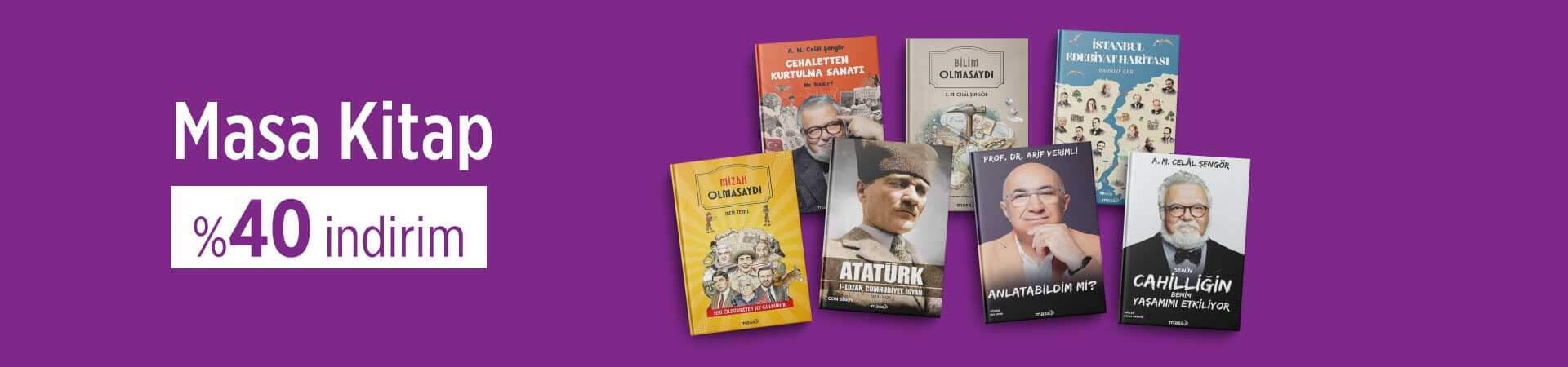 Kazandıran Bahar İndirimleri Masa Kitap