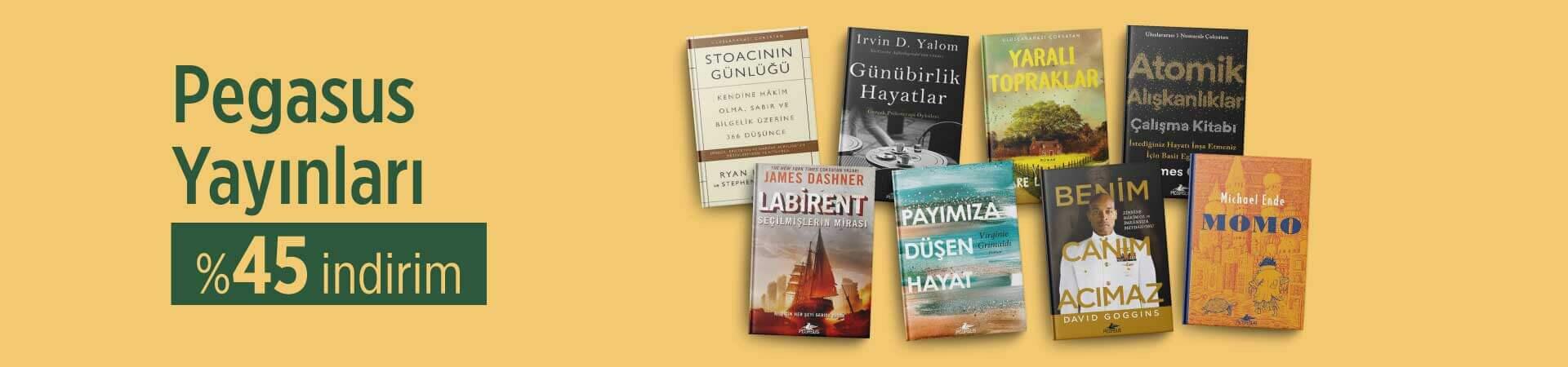 Kazandıran Bahar İndirimleri Pegasus Yayınları