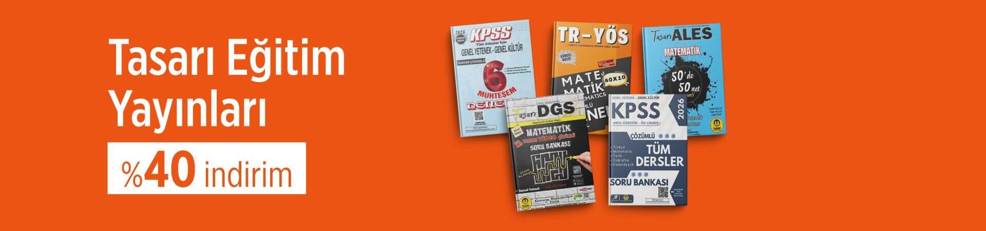 Kazandıran Bahar İndirimleri Tasarı Eğitim Yayınları
