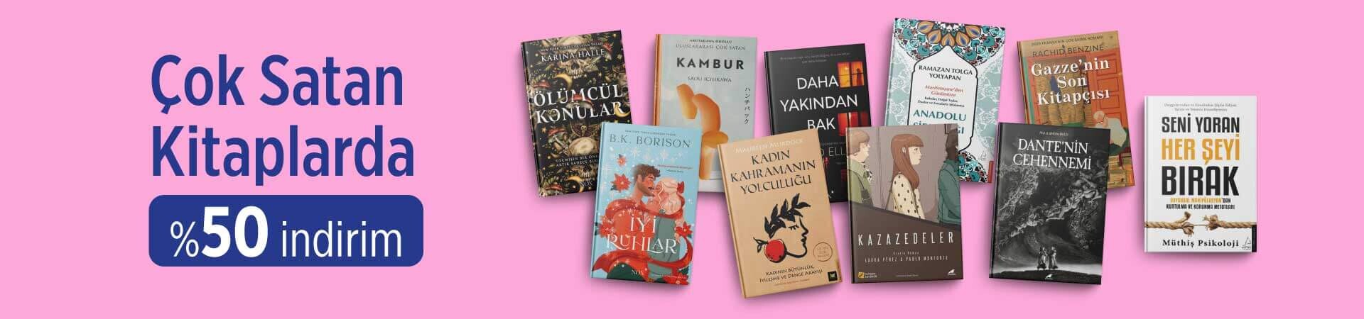 Kazandıran Kış İndirimleri Çok Satan Kitaplarda Yüzde 50 İndirim