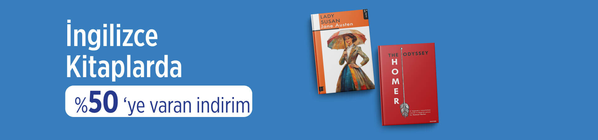Kazandıran Kış İndirimleri İngilizce Kitaplarda Yüzde 50'ye Varan İndirim