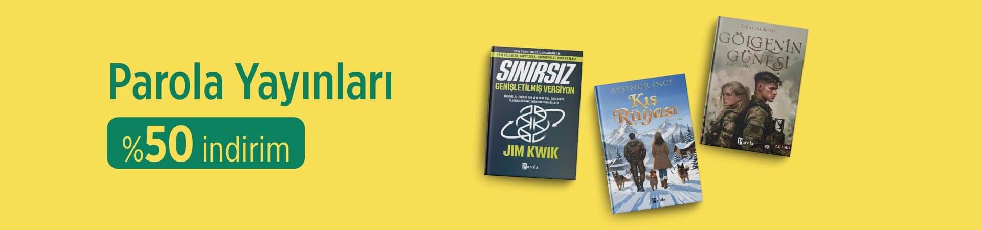 Kazandıran Kış İndirimleri Parola Yayınları