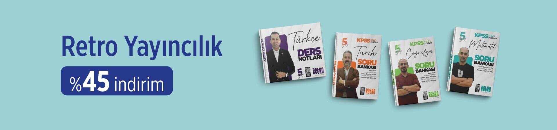 Kazandıran Kış İndirimleri Retro Yayıncılık