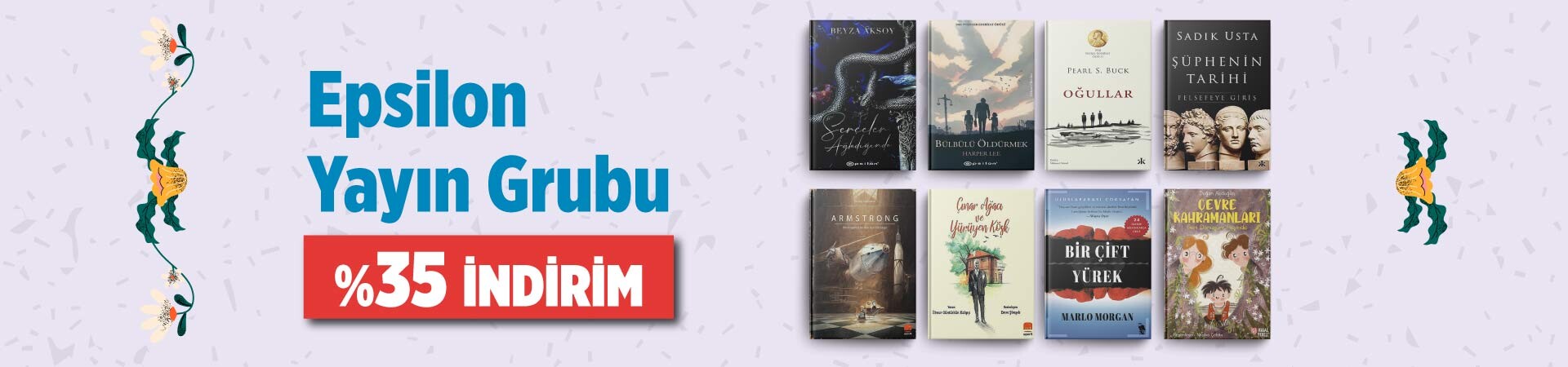 Kazandıran Mayıs İndirimleri Epsilon Yayın Grubu