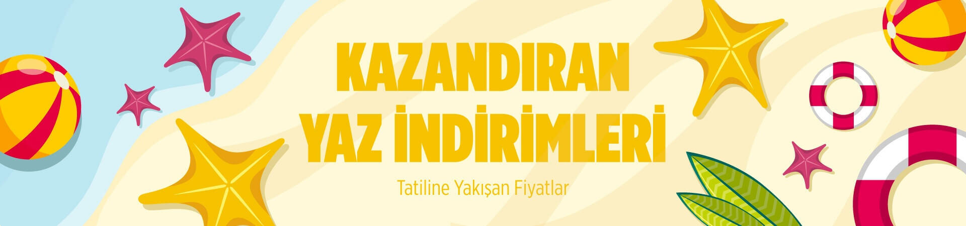 Kazandıran Yaz İndirimleri