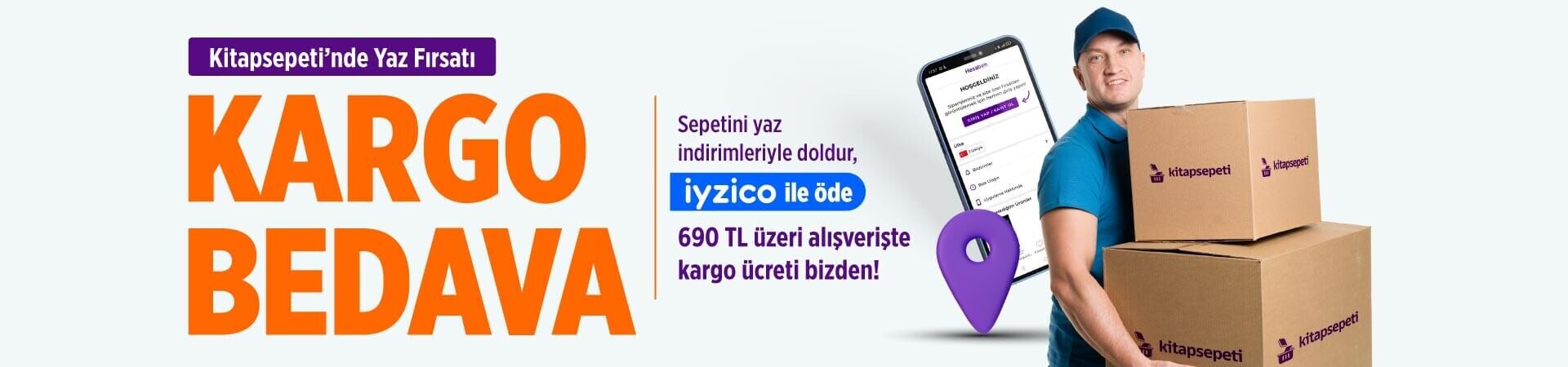 Kazandıran Yaz İndirimleri Kargo Bedava