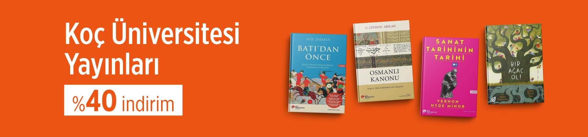 Kazandıran Yaz İndirimleri Koç Üniversitesi Yayınları
