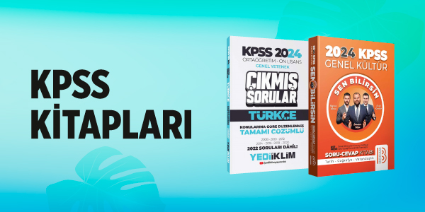 Kazandıran Ağustos İndirimleri Kampanyası - KPSS Kitapları