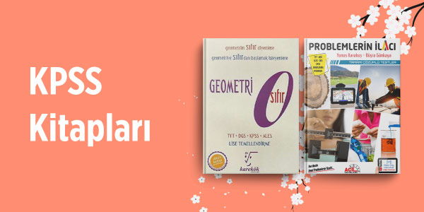 Kazandıran Bahar İndirimleri - KPSS Kitapları