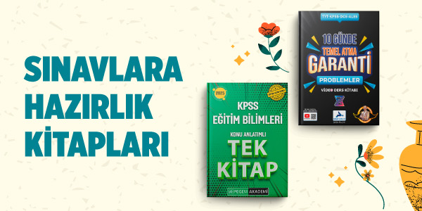 Kazandıran Nisan Kampanyası - Sınavlara Hazırlık Kitapları