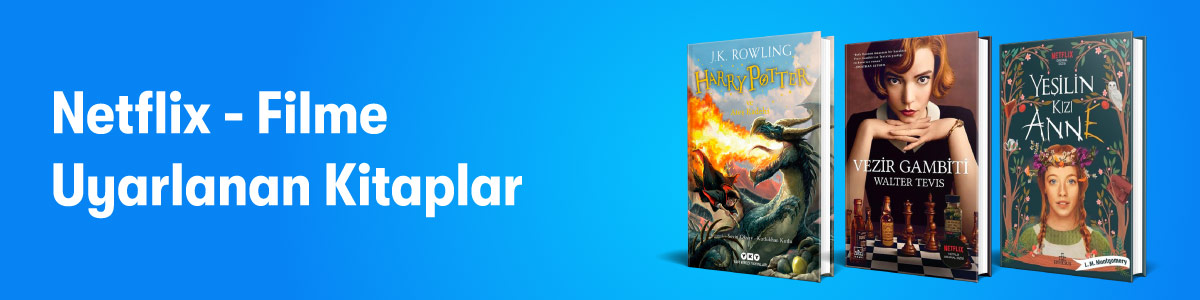 Sepete Ek İndirimler - Netflix Filmlerine Uyarlanan Kitaplar