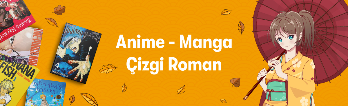 Anime Çizgi Roman ve Manga Kitapları