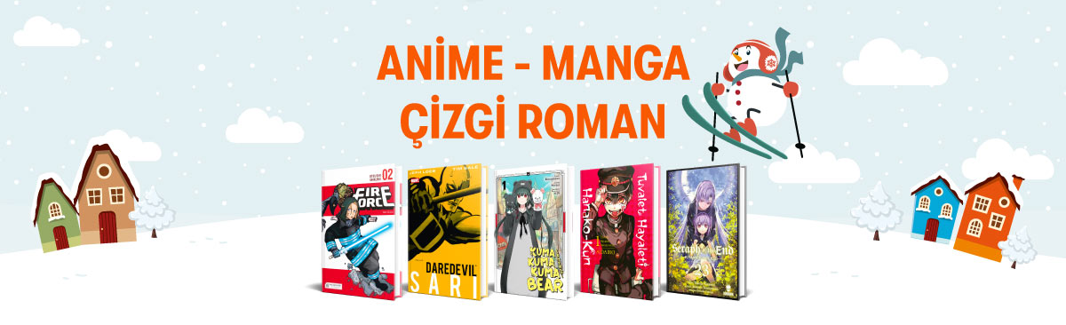 Anime Çizgi Roman ve Manga Kitapları