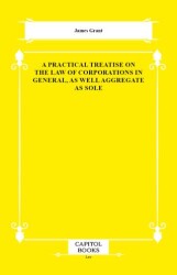 A Practical Treatise on the Law of Corporations in General, as Well Aggregate as Sole - Capitol Books