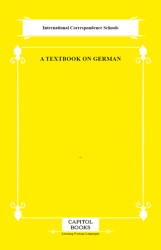A Textbook on German - Capitol Books
