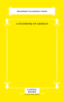 A Textbook on German - 1