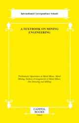 A Textbook on Mining Engineering - Capitol Books