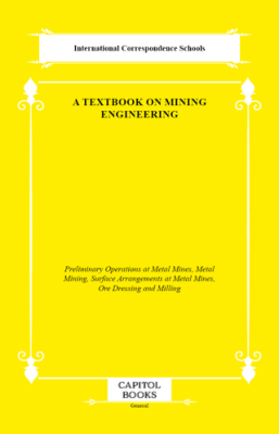 A Textbook on Mining Engineering - 1