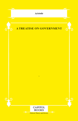 A Treatise on Government - 1