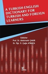 A Turkish - English Dictionary For Turkish And Foreign Learners - Kriter Yayınları