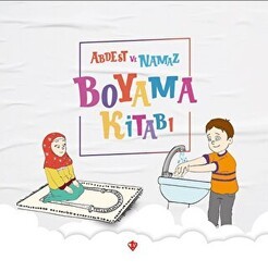Abdest ve Namaz Boyama Kitabı - Türkiye Diyanet Vakfı Yayınları