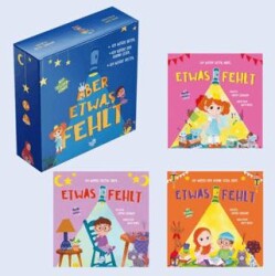 Aber Etwas Fehlt - Almanca Bir Şey Eksik Seti 3 Fenerli Kitap - Puset Kitap