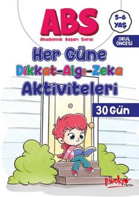 ABS 5-6 Yaş Her Güne Dikkat-Algı-Zeka Aktiviteleri 30 Gün - 1