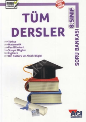 Açı Yayınları 8. Sınıf LGS Tüm Dersler Soru Bankası - 1