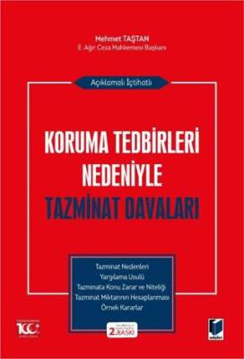 Açıklamalı İçtihatlı Koruma Tedbirleri Nedeniyle Tazminat Davaları - 1