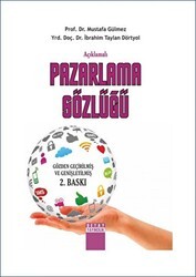 Açıklamalı Pazarlama Sözlüğü - Detay Yayıncılık