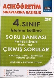 Eğitim Yayınevi Açıköğretim Sınavlarına Hazırlık 4. Sınıf İşletme Bölümü 2012 - 1
