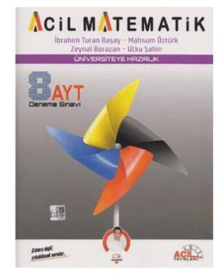 Acil Yayınları AYT Matematik 8 li Deneme Sınavı - 1