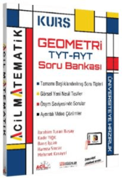 Acil Yayınları TYT AYT Geometri Kurs Soru Bankası - Acil Yayınları